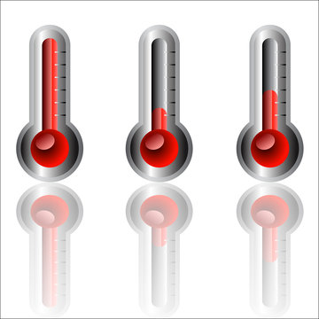 thermometer  icon vector