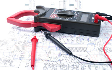Voltage tester on  diagram