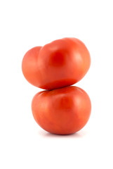 Two huge tomatoes