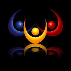 Business  sign, vector