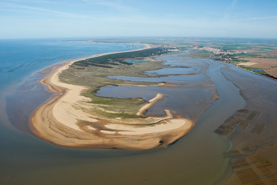 La Pointe d'Arçais, la Lay, L'aiguillon-sur-Mer , Vendée (85 )