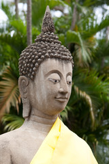buddhistische Figur in Ayutthaya - Thailand