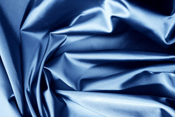 blue satin