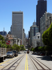 Fototapeta na wymiar The Streets of San Francisco