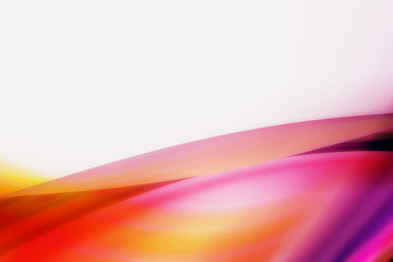 Geschwungene farbige Streifen mit Platz für Text