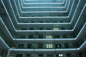 Hong Kong public housing apartment block
