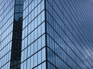 Fototapeta premium Glass Building Windows Background