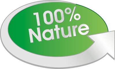 bouton 100% nature