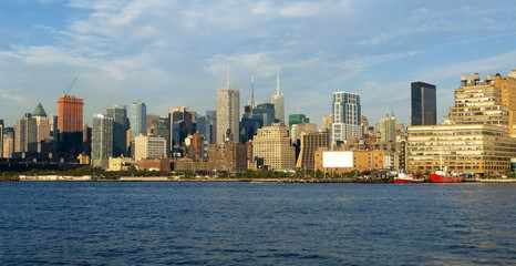 Fototapeta premium Manhattan Skyline from Hudson River