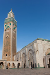 Fototapeta na wymiar Meczet Hassana II, Casablanca, Maroko