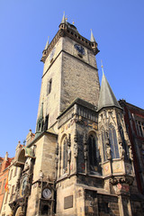Fototapeta premium The Oldtown city Hall in Prague