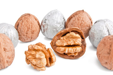 Silver walnuts