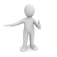 It cool! 3D thumb up.