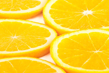 Slices of orange background