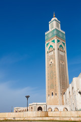 Fototapeta na wymiar Meczet Hassana II, Casablanca, Maroko