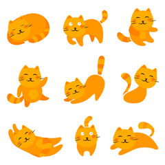 cartoon cute cats