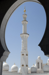 Fototapeta premium Abu Dhabi United Arab Emirates Sheikh Zayed Mosque