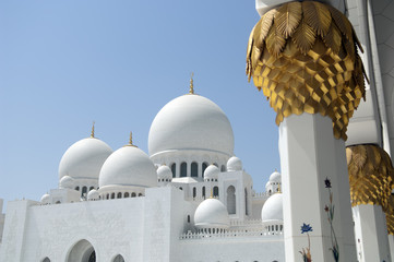 Abu Dhabi United Arab Emirates Sheikh Zayed Mosque