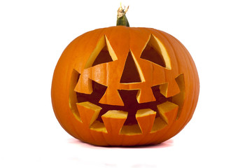 Scary Jack O Lantern Pumpkin.