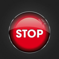 Bottone Rosso Stop
