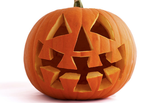 Scary Jack O Lantern Pumpkin.