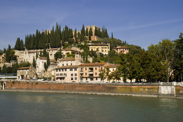 Obraz premium Adige River in Verona