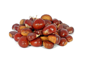 Raw eatable chestnut