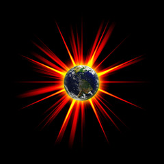 Exploding Earth