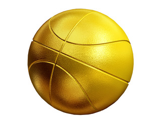 Goldener Basketball