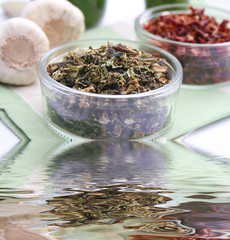 Fototapeta premium Paprikaflocken