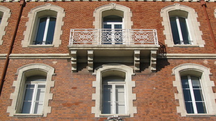 Fototapeta premium fasada postaci