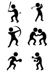 vector sports symbols