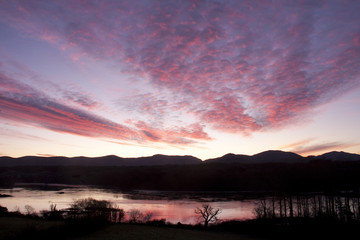 Sunrise over Snowdonia