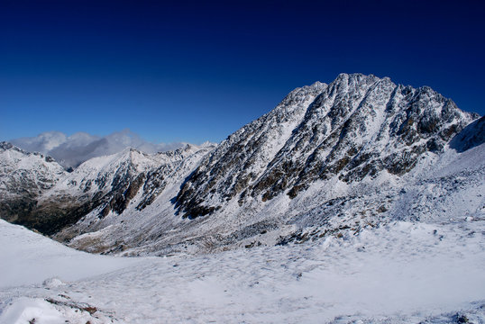 Puig P&eacute;dros en hiver