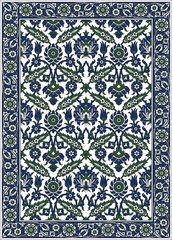 Persian detailed vector carpet - 26300291