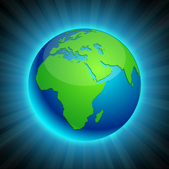 Neon Earth - Africa.