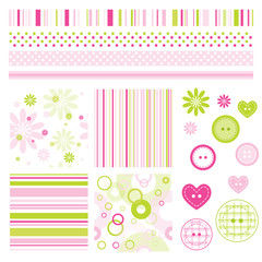 Patterns - Scrabook elements