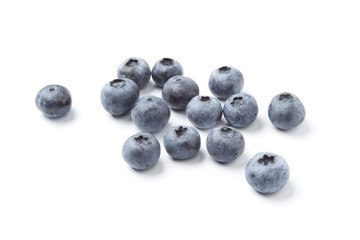 Fresh ripe blueberries
