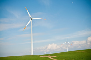 wind turbine farm