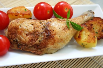 Hähnchenschenkel