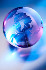 planète terre globe