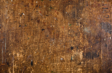 grunge old scratched wood background