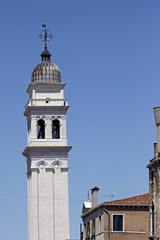 Fototapeta na wymiar Venice, Kirche S. Giorgio dei Greci