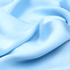 blue satin