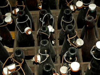 alte Bierflaschen