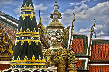 Wat Phra Kaeo, Bangkok, Thailand