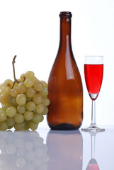 Fototapeta premium uva e vino