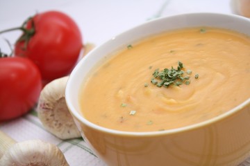 Kürbissuppe