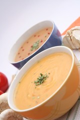 Kürbissuppe