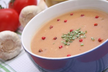 Rose Pfeffersuppe